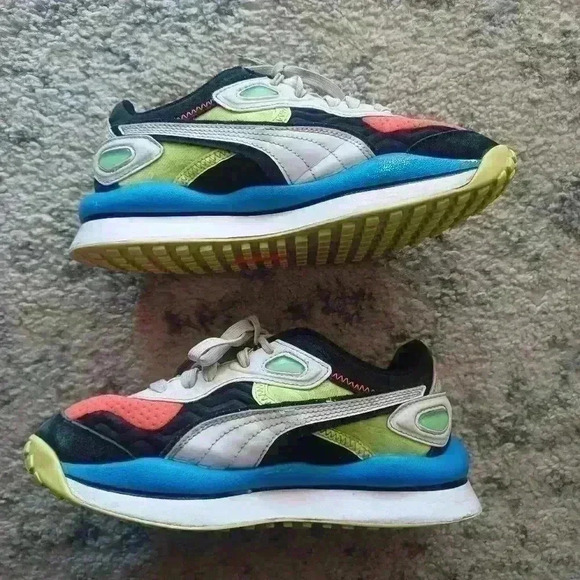 Puma Kids Multicolor Street Rider Bizerk 4 - Picture 6 of 16